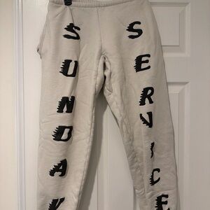 Sunday Service Ivory Sweatpants